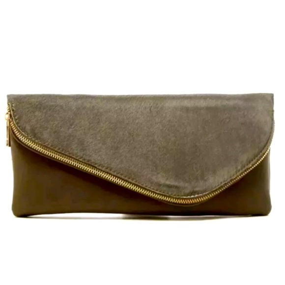 SOLE SOCIETY Tami Fur Clutch NWOT - Picture 2 of 14